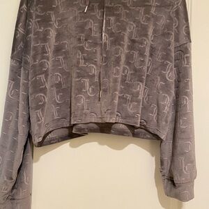 Juicy Couture Gray Monogram Lounge set.
